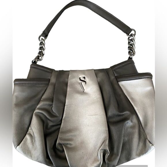 Simply Vera shades of gray shoulder purse - Picture 1 of 8